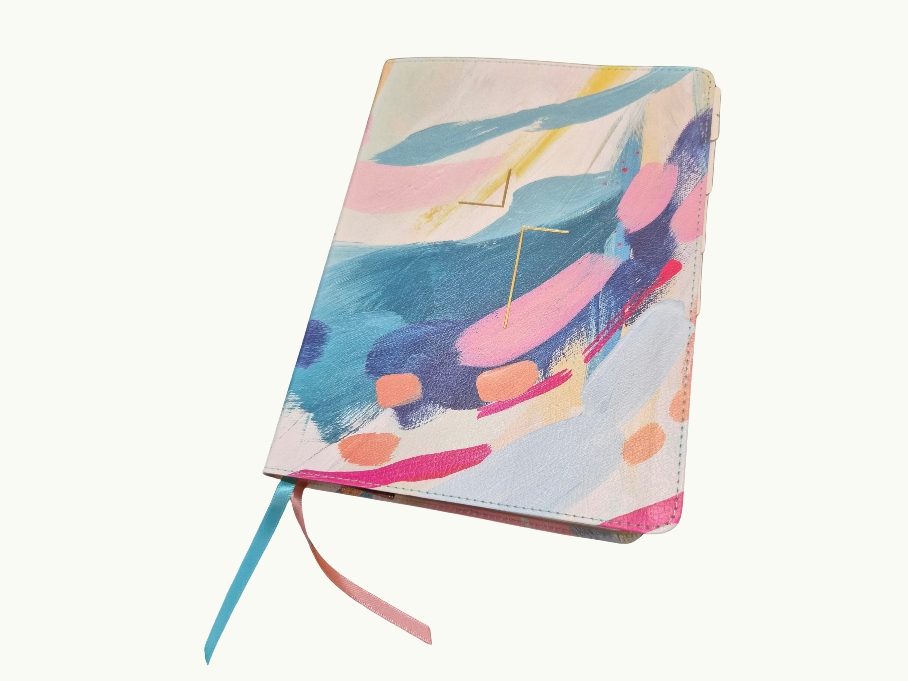 Womens "The Jesus Bible" NIV Loaded | Colorful Soft Cover with Tabs and pompom ribbon