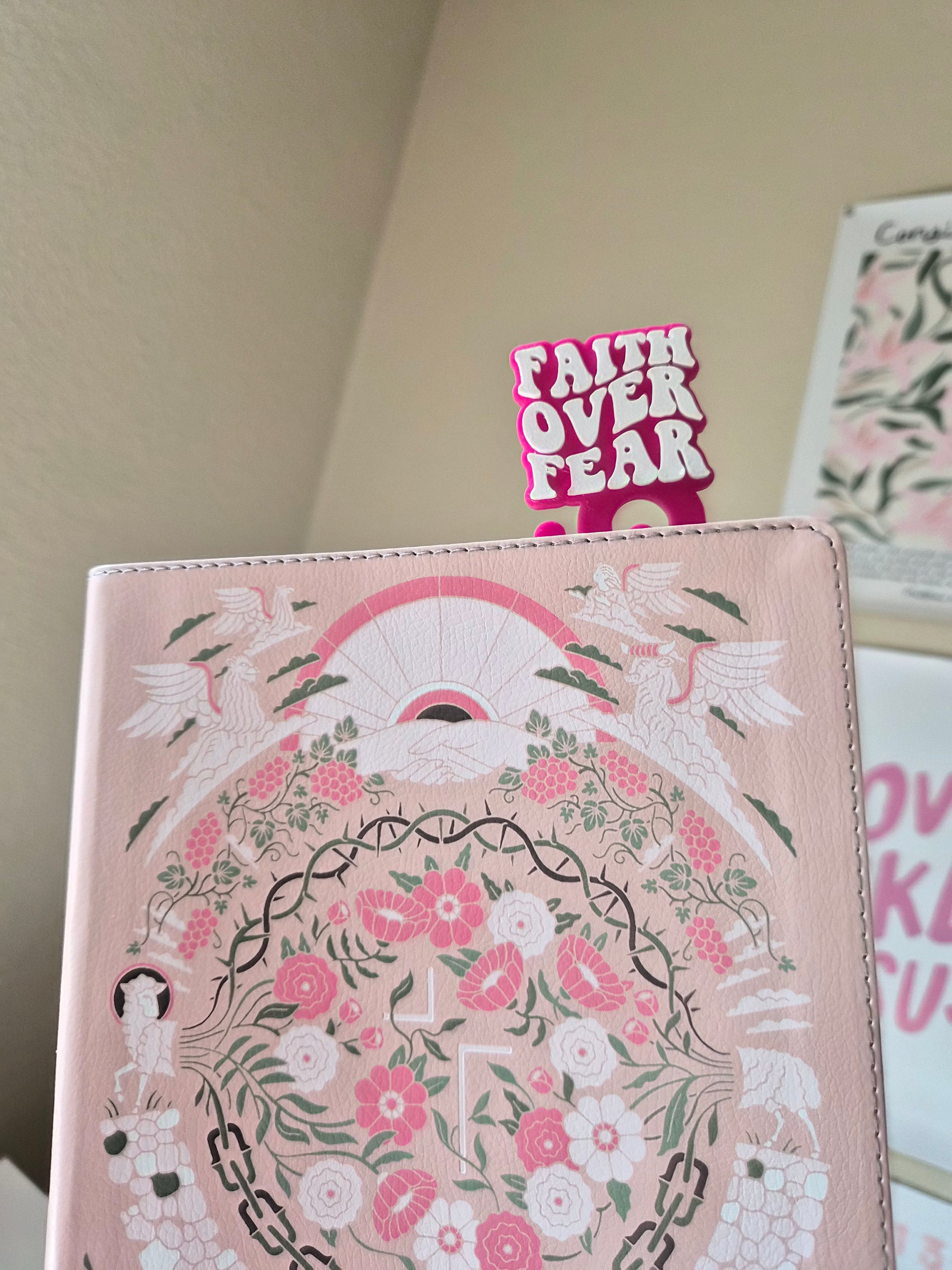 Faith Over Fear Jumbo Paperclip | Faith Theme Stationary