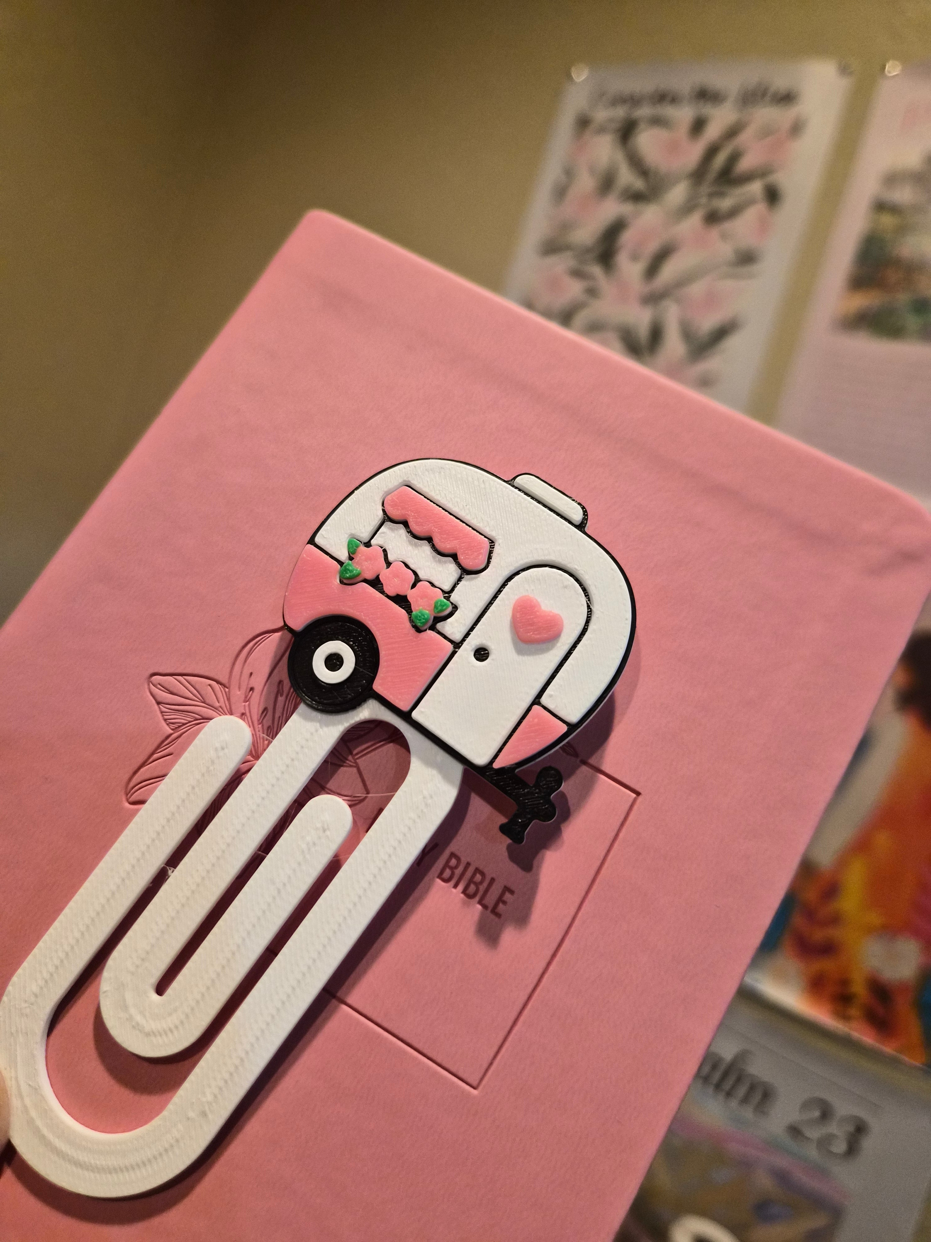 Cute Camper Jumbo Paperclip |  Faith Theme Stationary
