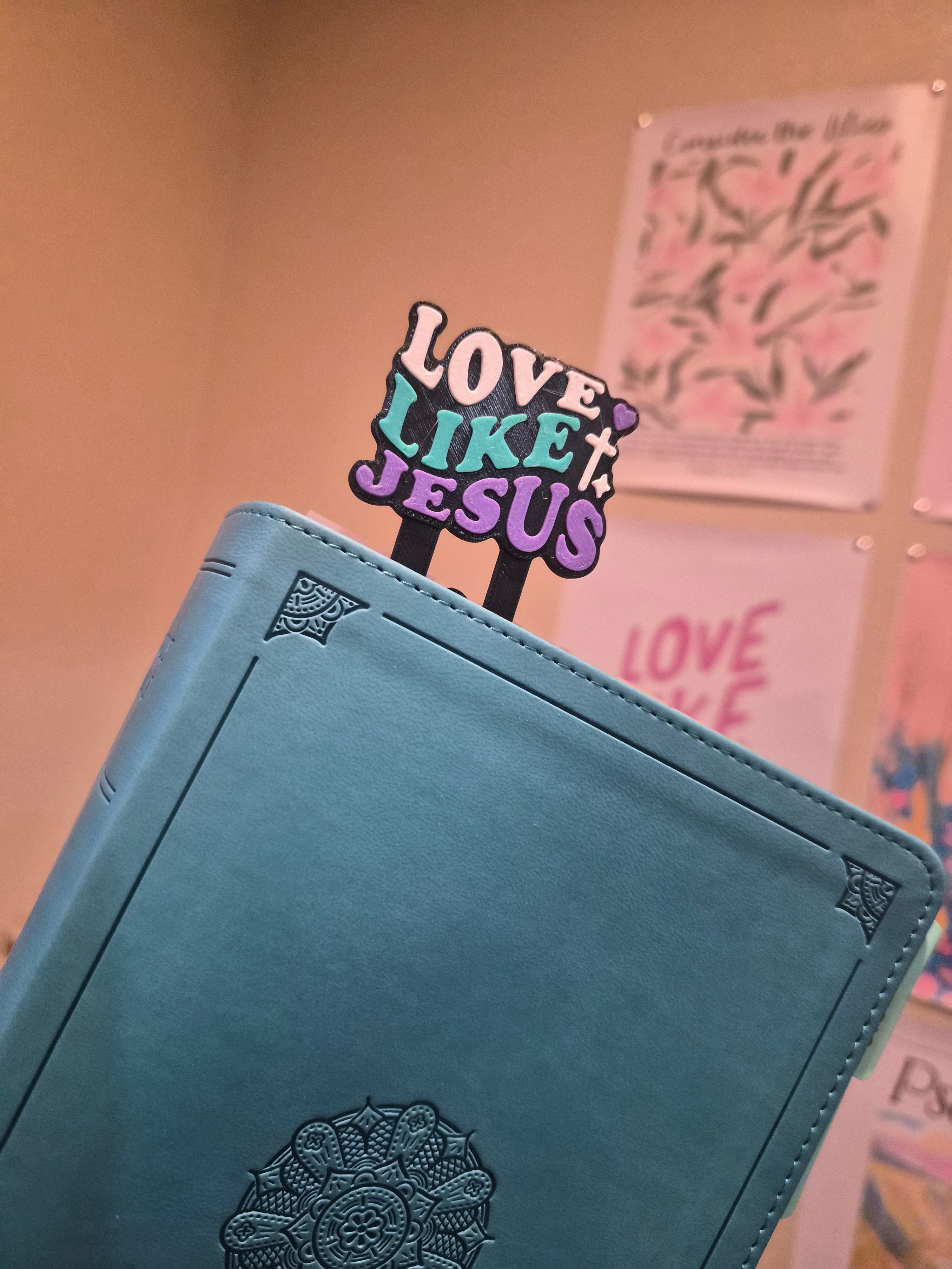 Love Like Jesus Jumbo Paperclip |  Faith Theme Stationary