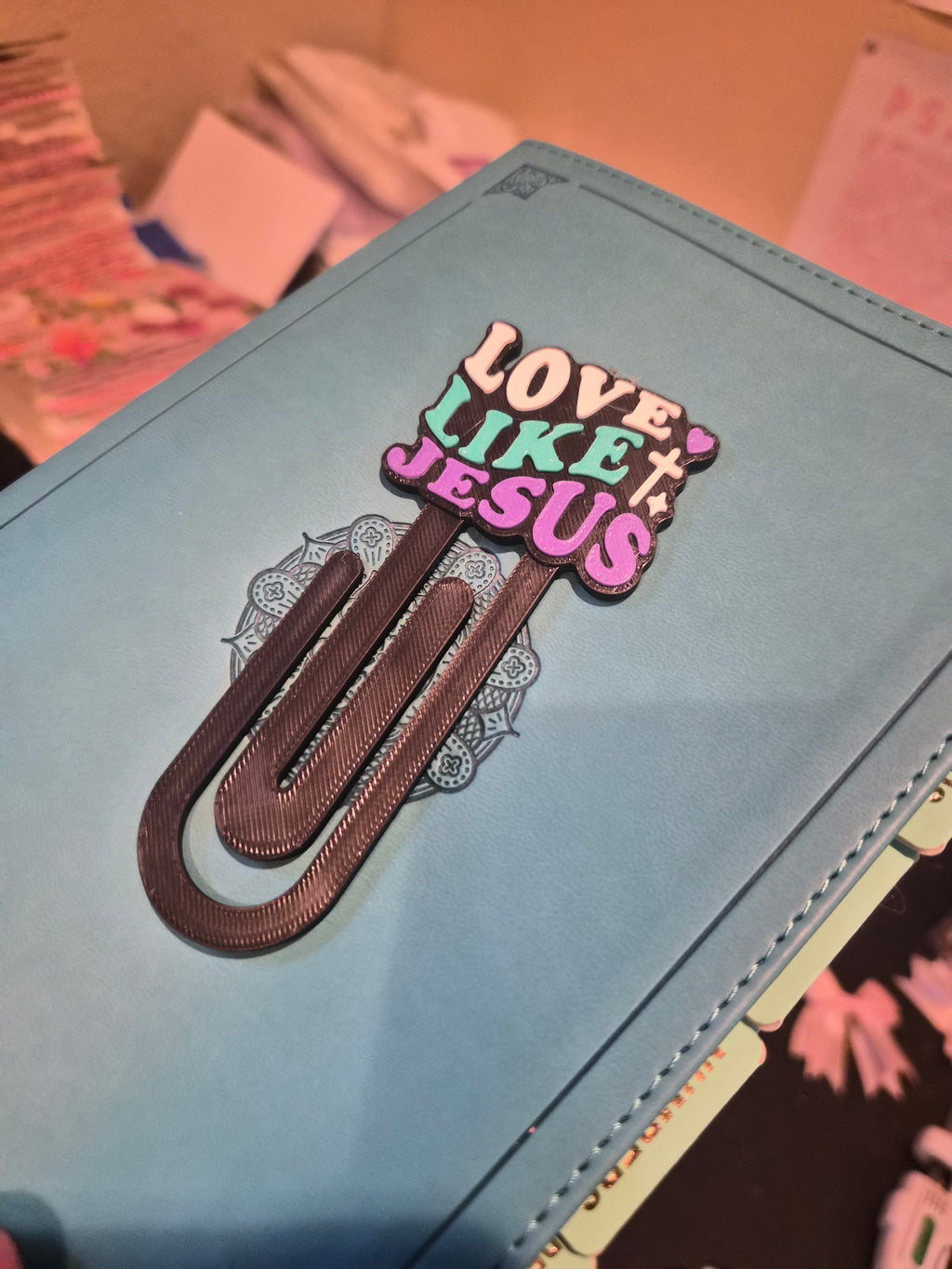 Love Like Jesus Jumbo Paperclip |  Faith Theme Stationary