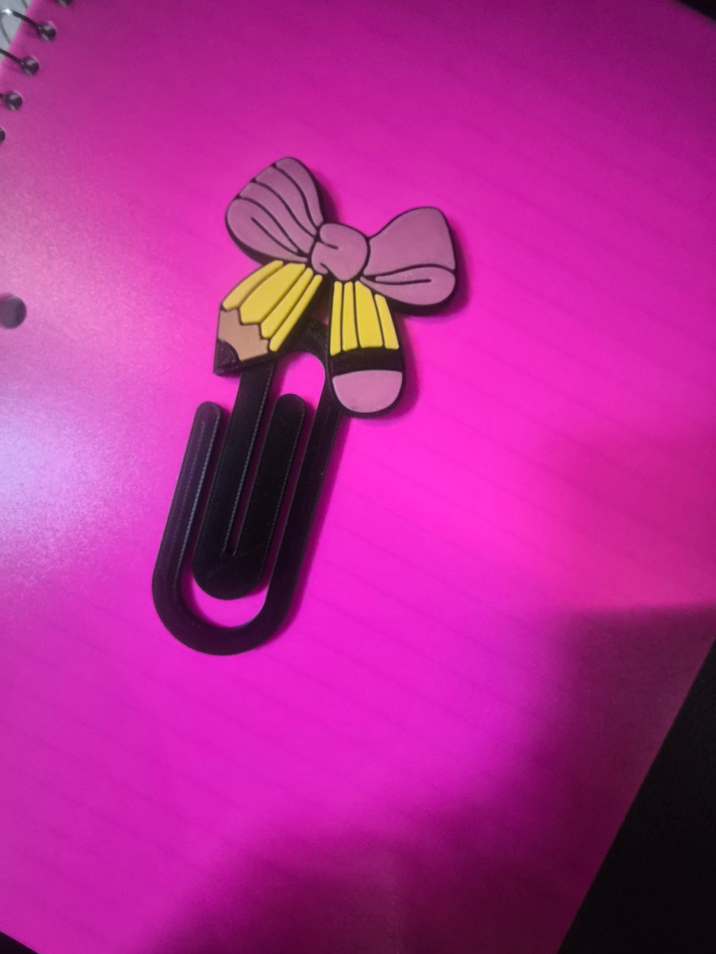 Jumbo 3D Printed Paperclip Set of 2 | Teacher Appreciation Gift | Back to School Teacher Gift