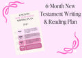 6-Month New Testament Writing Plan | Daily Bible Study (Digital Download)