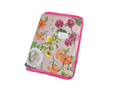 Women's NIV Large Print Journaling Bible - Loaded | Floral Soft Cover with Pink Tabs and Pompom Ribbon with Border