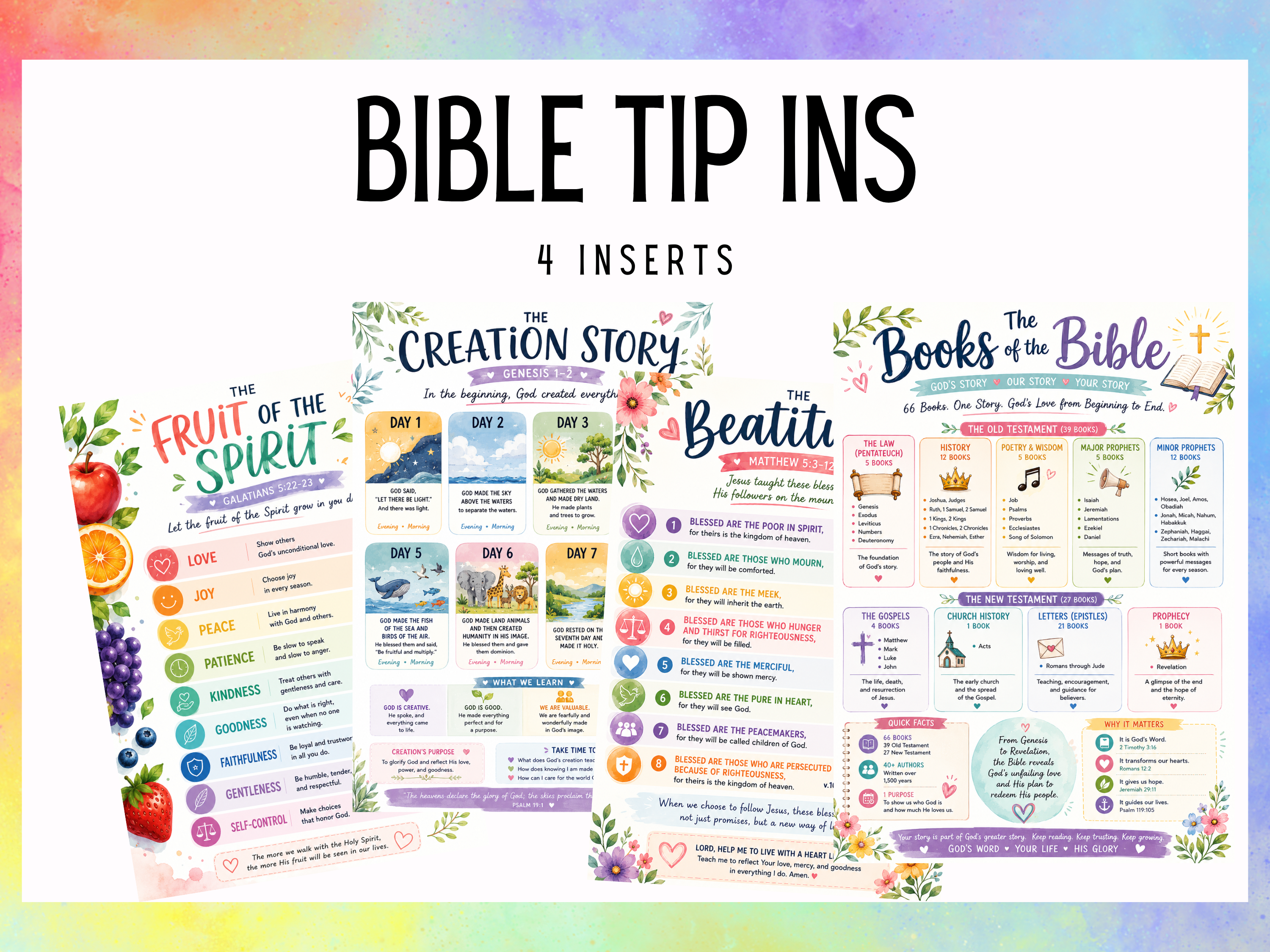 Printable Bible Tip In Bundle (Digital Download)