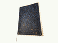 Women's CSB Blue and Gold Floral Design Loaded Study Bible with Navy and Gold Tabs